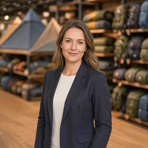 Elena Brandt, Category buyer — camping and outdoor equipment retail